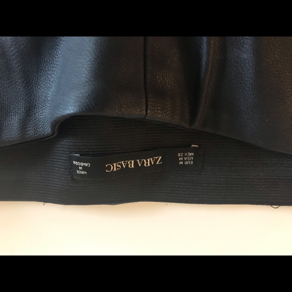 Zara pleather legging